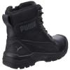 Puma Conquest 630730 Black Safety Boots Side Zip Puma Conquest 630730 Black Safety Boots Side Zip